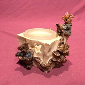 Boyd’s Bears The bearstone collection, Bailey and Matthew The gift candle holder